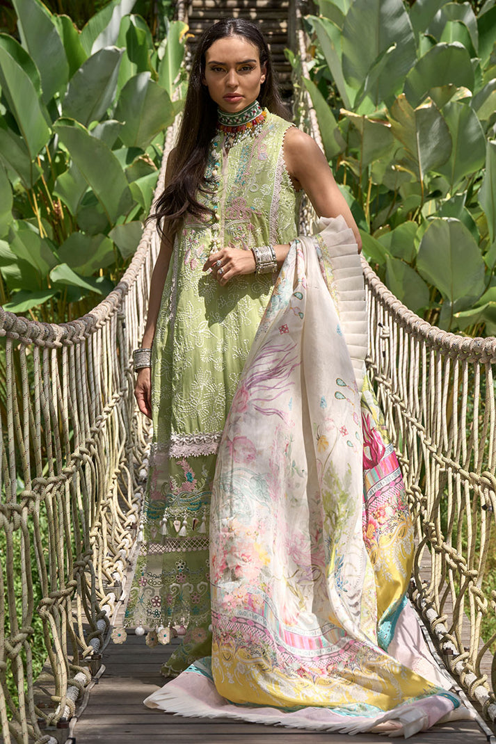 Ansab Jahangir | Zoha Lawn 24 | LOTUS POD -  Ansab Jahangir Luxury - Original Designer Dress - House of Maryam
