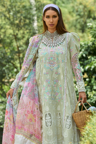 Ansab Jahangir | Zoha Lawn 24 | ANTHURIUM -  Ansab Jahangir Luxury - Original Designer Dress - House of Maryam