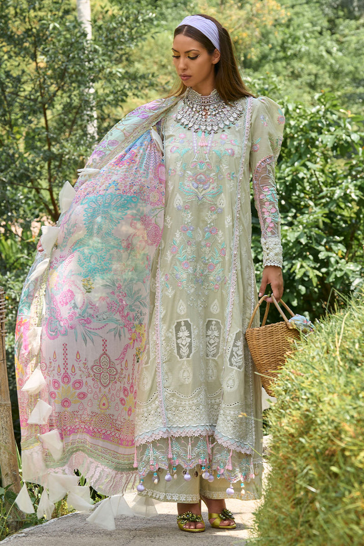 Ansab Jahangir | Zoha Lawn 24 | ANTHURIUM -  Ansab Jahangir Luxury - Original Designer Dress - House of Maryam