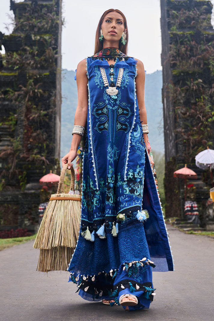 Ansab Jahangir | Zoha Lawn 24 | YLANG YLANG -  Ansab Jahangir Luxury - Original Designer Dress - House of Maryam