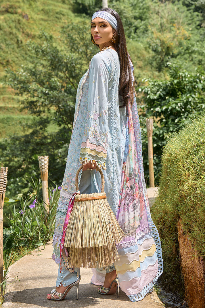Ansab Jahangir | Zoha Lawn 24 | HELICONIA -  Ansab Jahangir Luxury - Original Designer Dress - House of Maryam