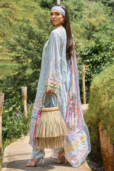 Ansab Jahangir | Zoha Lawn 24 | HELICONIA -  Ansab Jahangir Luxury - Original Designer Dress - House of Maryam