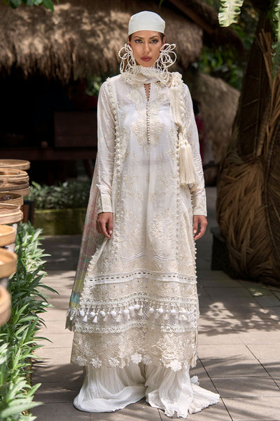 Ansab Jahangir | Zoha Lawn 24 | EUPHORIBA -  Ansab Jahangir Luxury - Original Designer Dress - House of Maryam