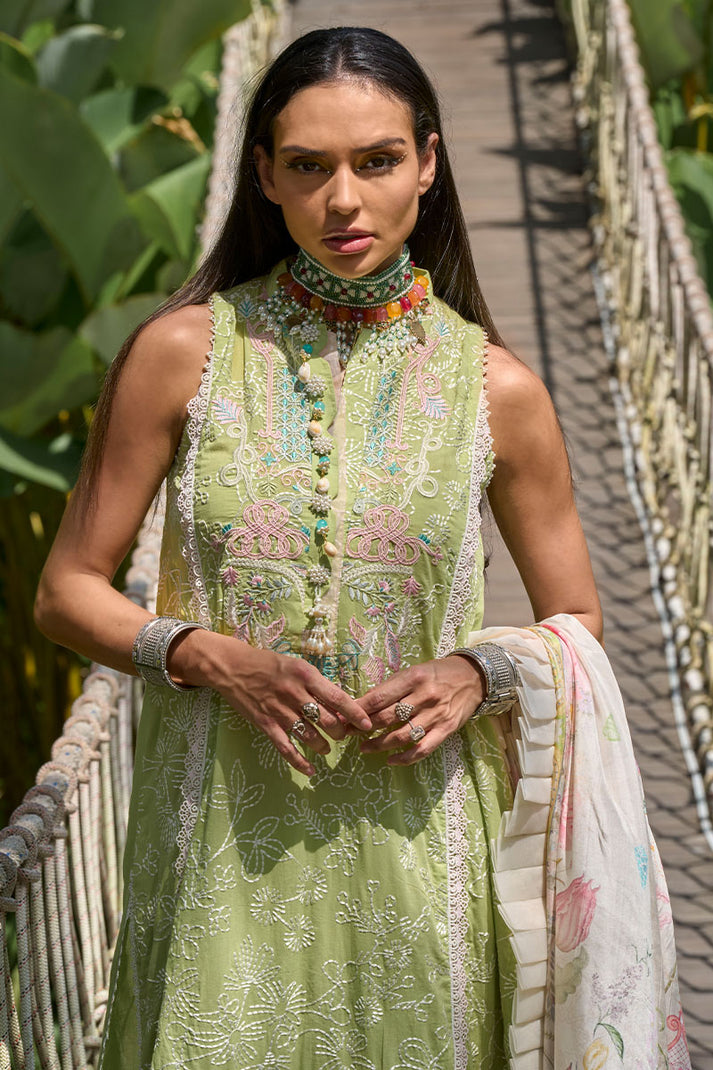 Ansab Jahangir | Zoha Lawn 24 | LOTUS POD -  Ansab Jahangir Luxury - Original Designer Dress - House of Maryam
