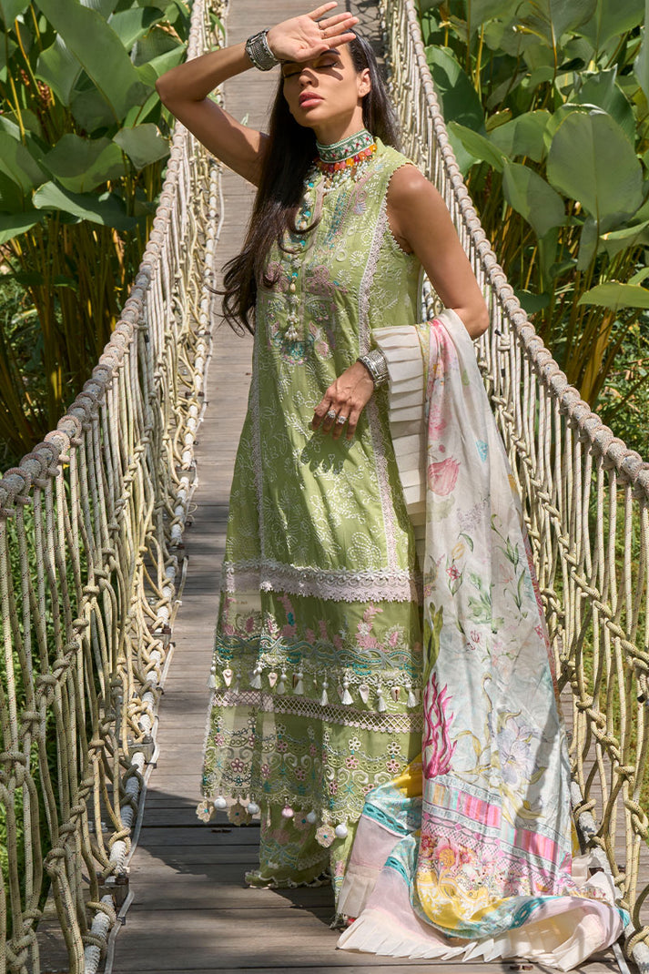 Ansab Jahangir | Zoha Lawn 24 | LOTUS POD -  Ansab Jahangir Luxury - Original Designer Dress - House of Maryam