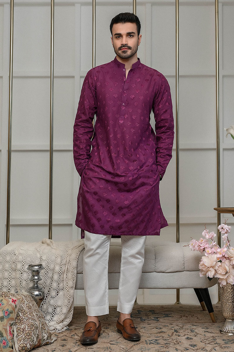 Pakistani Menswear | Ansab Jahangir | PURPLE PASSION by Designer House of Maryam Ltd. - House of Maryam - Pakistani Designer Ethnic Wear in {{ shop.shopifyCountryName }}