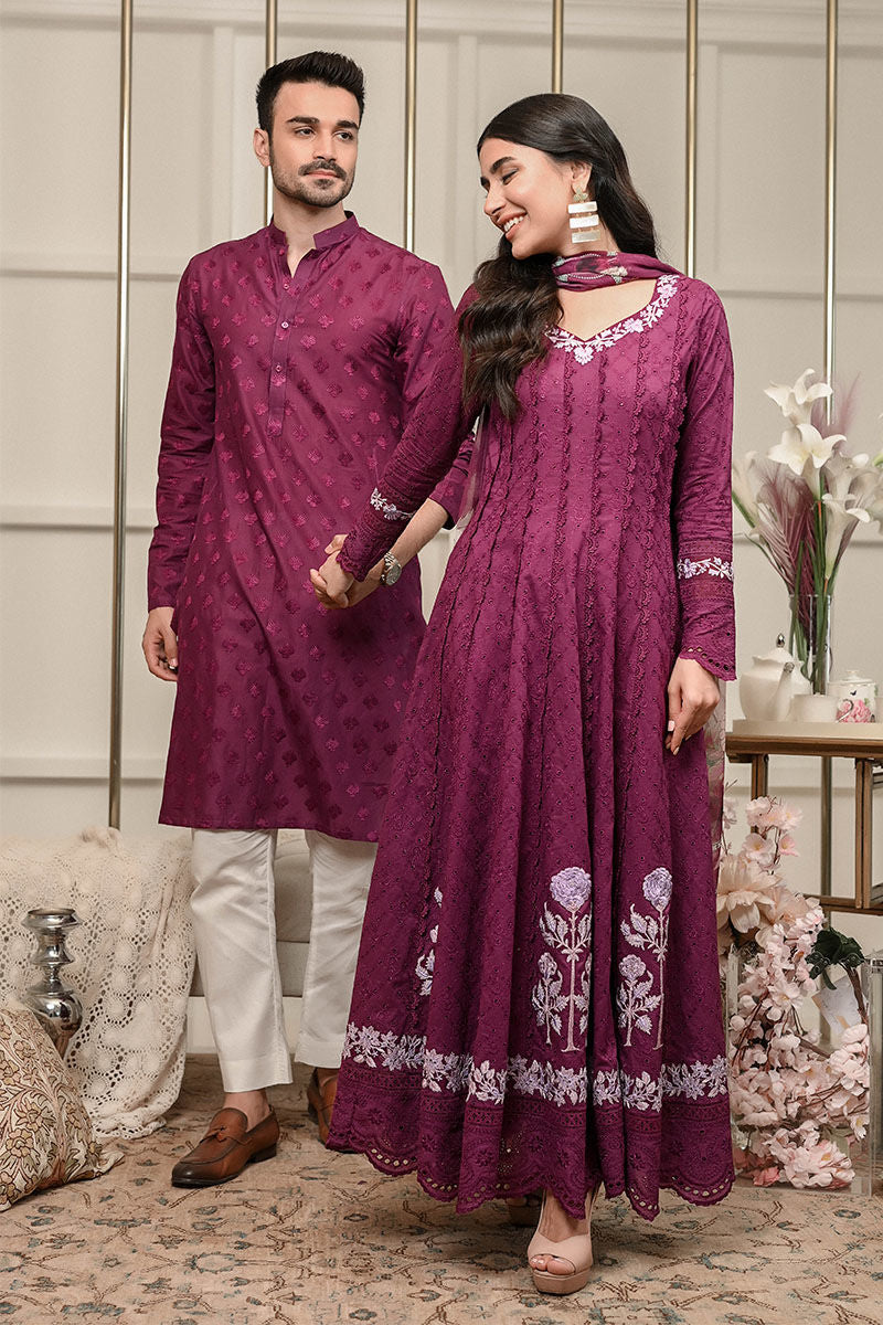 Pakistani Menswear | Ansab Jahangir | PURPLE PASSION by Designer House of Maryam Ltd. - House of Maryam - Pakistani Designer Ethnic Wear in {{ shop.shopifyCountryName }}