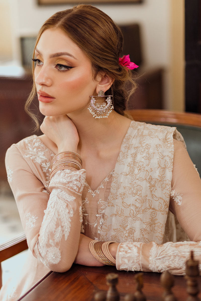 Ansab Jahangir | Luxe Pret Eid 24 | HANAM -  Ansab Jahangir Formal - Original Designer Dress - House of Maryam