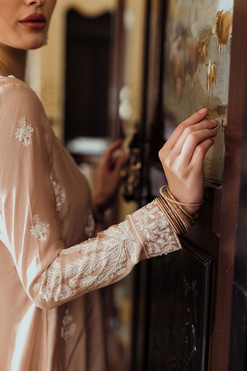 Ansab Jahangir | Luxe Pret Eid 24 | HANAM -  Ansab Jahangir Formal - Original Designer Dress - House of Maryam