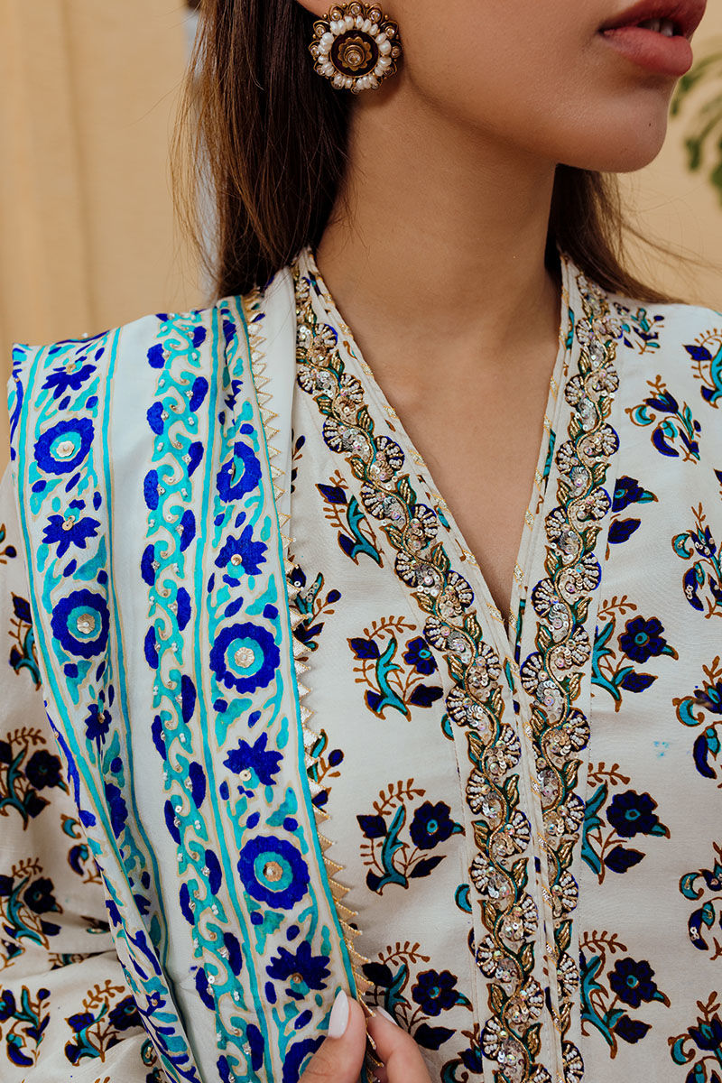 Ansab Jahangir | Luxe Pret Eid 24 | ZAYA -  Ansab Jahangir Formal - Original Designer Dress - House of Maryam