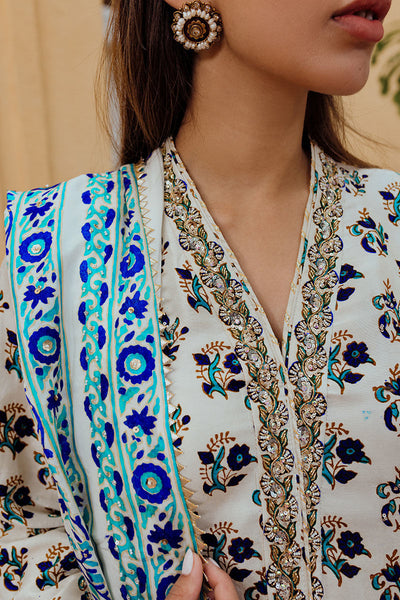 Ansab Jahangir | Luxe Pret Eid 24 | ZAYA -  Ansab Jahangir Formal - Original Designer Dress - House of Maryam