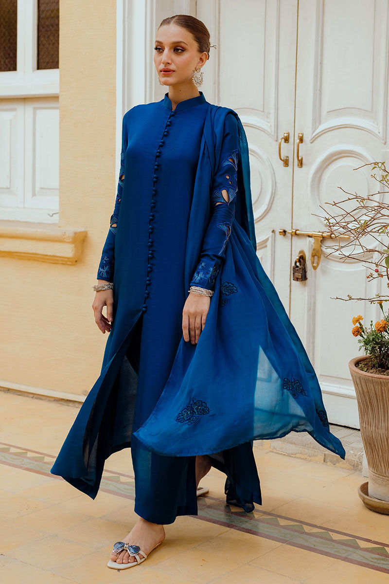 Ansab Jahangir | Luxe Pret Eid 24 | INARA -  Ansab Jahangir Formal - Original Designer Dress - House of Maryam