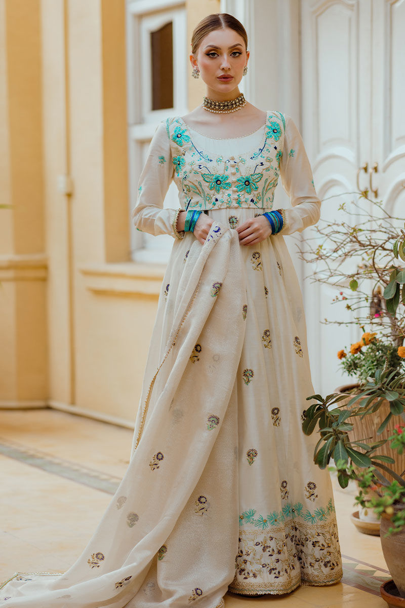 Ansab Jahangir | Luxe Pret Eid 24 | KIFAYA -  Ansab Jahangir Formal - Original Designer Dress - House of Maryam