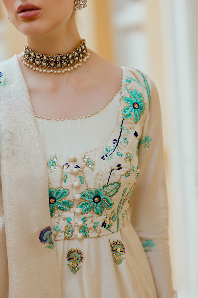 Ansab Jahangir | Luxe Pret Eid 24 | KIFAYA -  Ansab Jahangir Formal - Original Designer Dress - House of Maryam