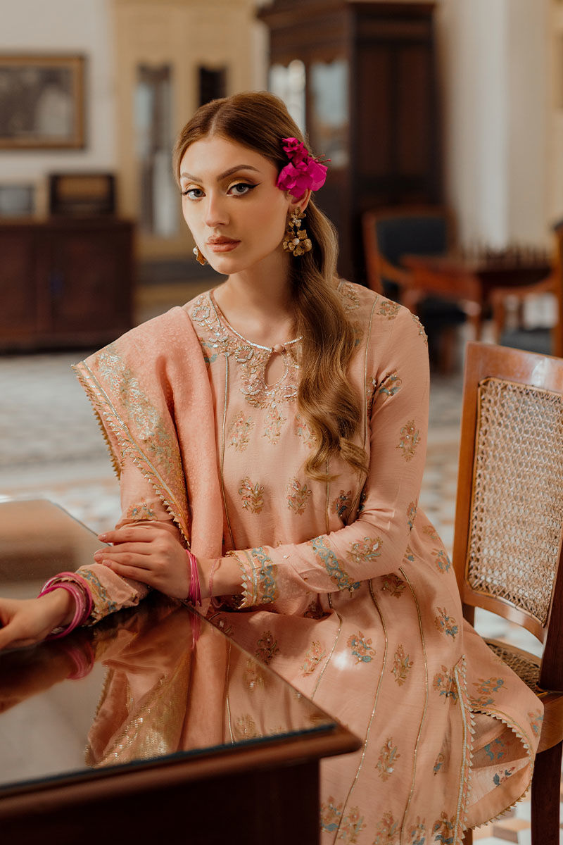 Ansab Jahangir | Luxe Pret Eid 24 | HALA -  Ansab Jahangir Formal - Original Designer Dress - House of Maryam