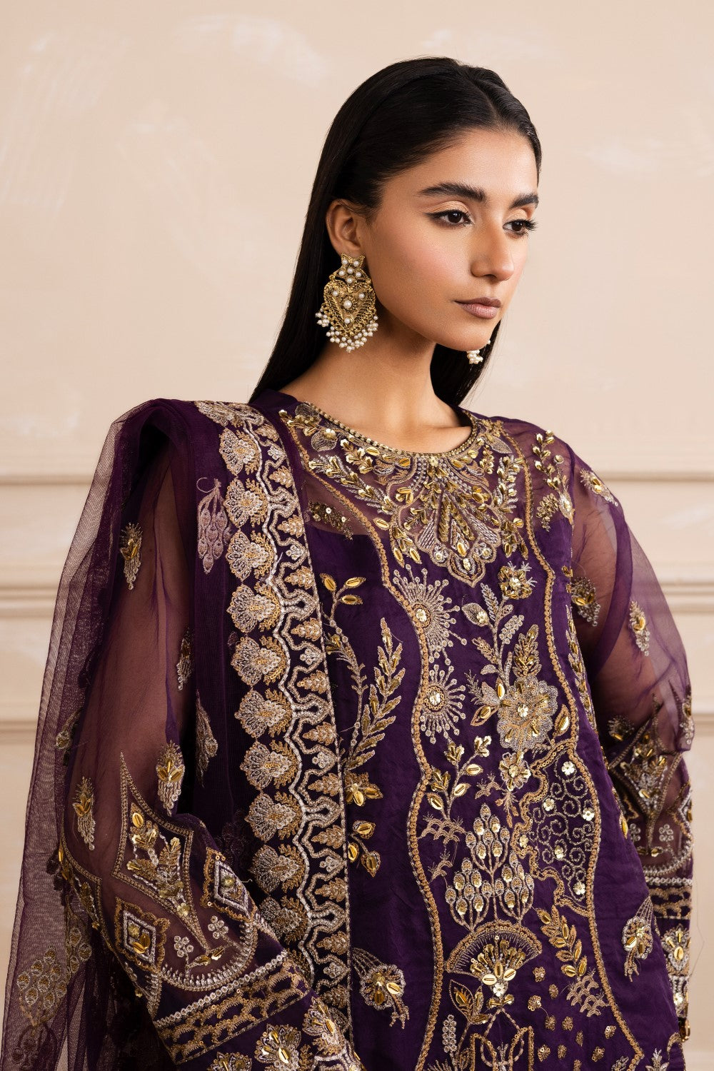 Maryum N Maria | Izara Formals | ARIANA - MW40031 -  Maryum N Maria Ladies Clothes - Original Designer Dress - House of Maryam