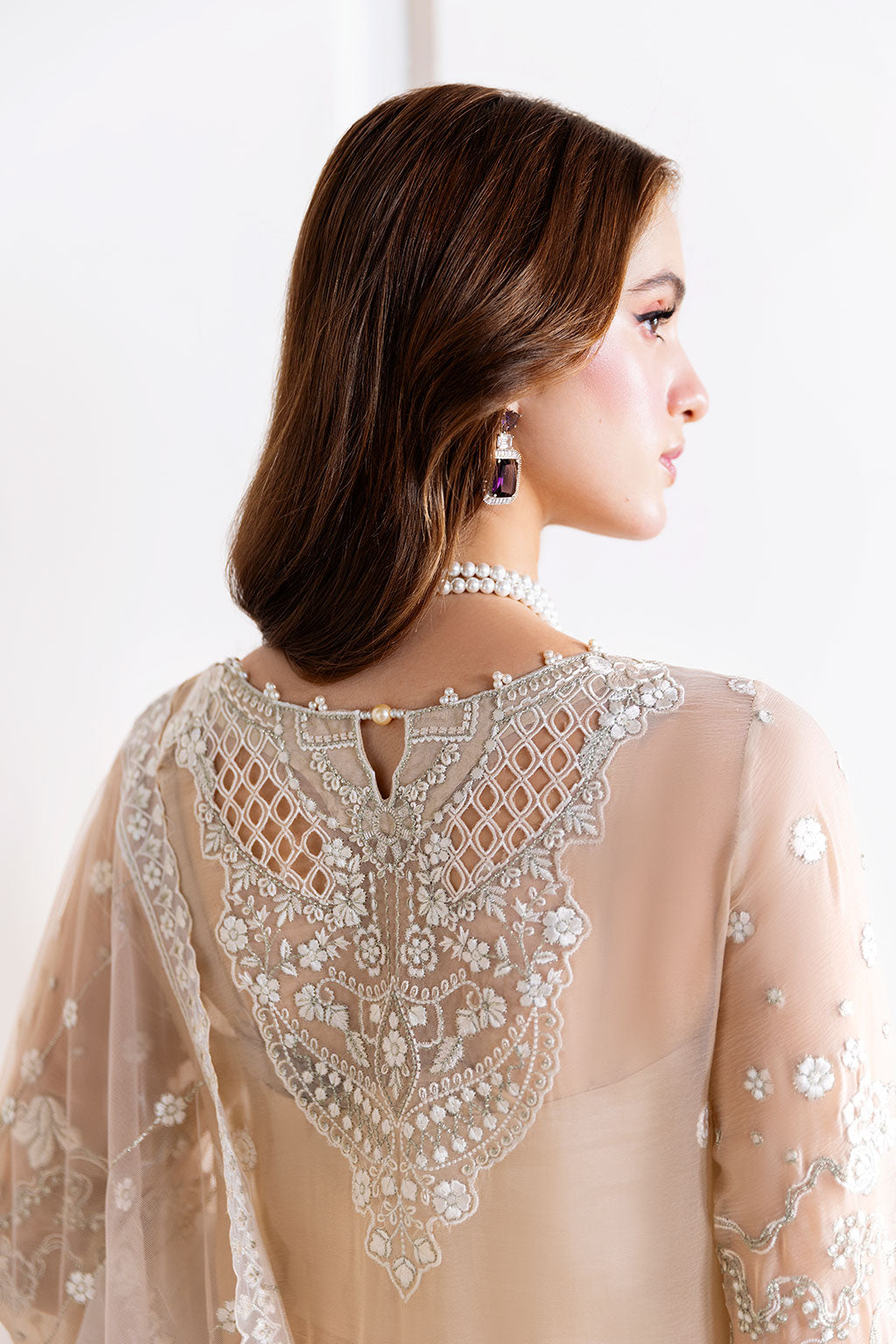 Ramsha | Arzoo Chiffon | U-201 -  Ramsha Ladies Clothes - Original Designer Dress - House of Maryam