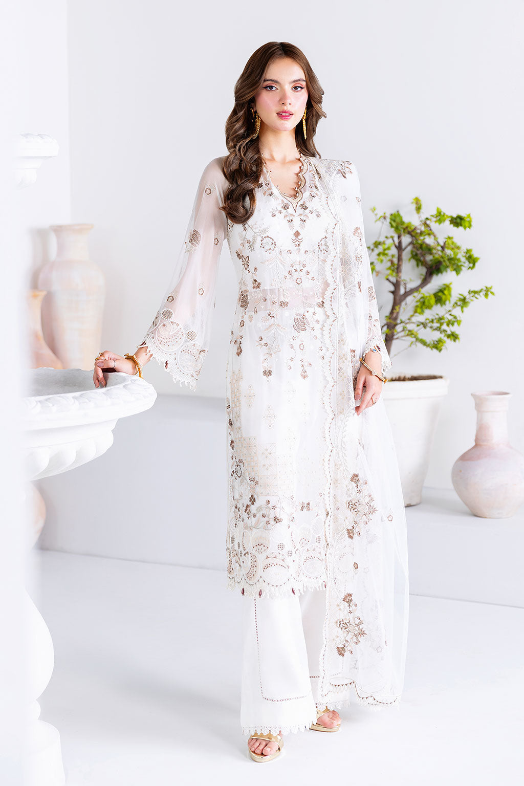Ramsha | Arzoo Chiffon | U-205 -  Ramsha Ladies Clothes - Original Designer Dress - House of Maryam
