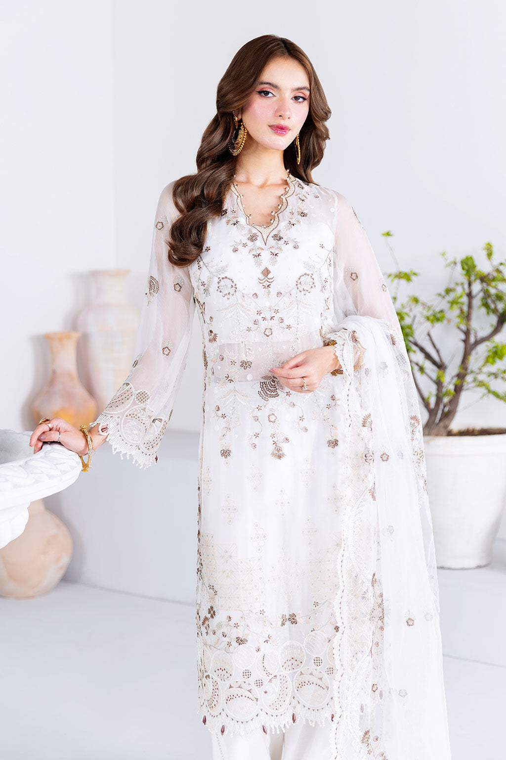 Ramsha | Arzoo Chiffon | U-205 -  Ramsha Ladies Clothes - Original Designer Dress - House of Maryam