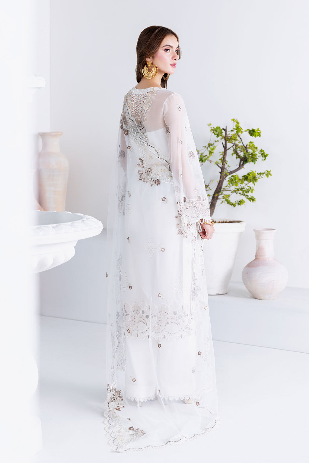 Ramsha | Arzoo Chiffon | U-205 -  Ramsha Ladies Clothes - Original Designer Dress - House of Maryam