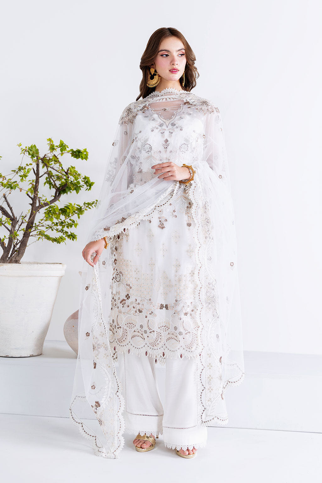 Ramsha | Arzoo Chiffon | U-205 -  Ramsha Ladies Clothes - Original Designer Dress - House of Maryam