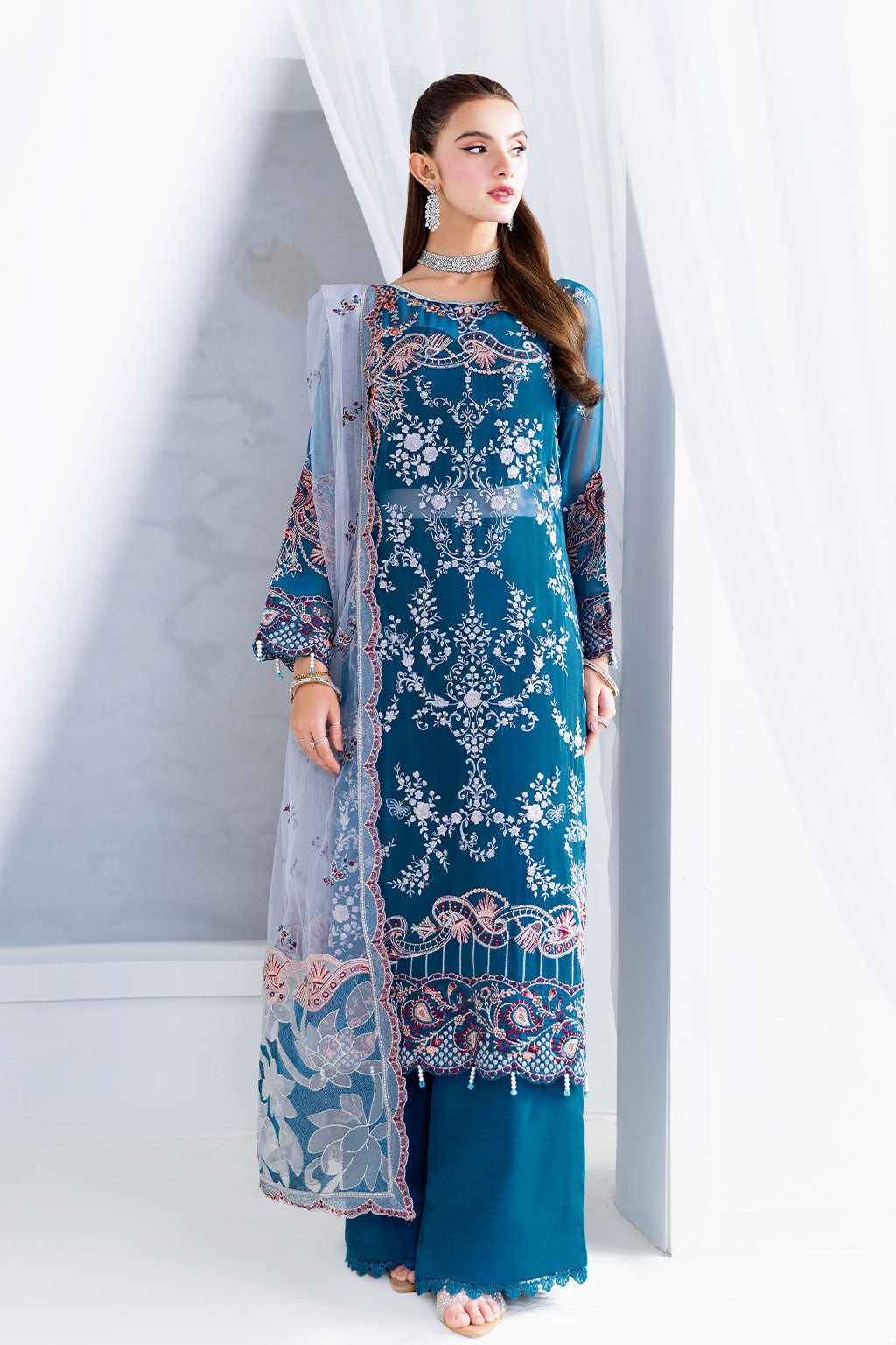 Ramsha | Arzoo Chiffon |U-202 -  Ramsha Ladies Clothes - Original Designer Dress - House of Maryam