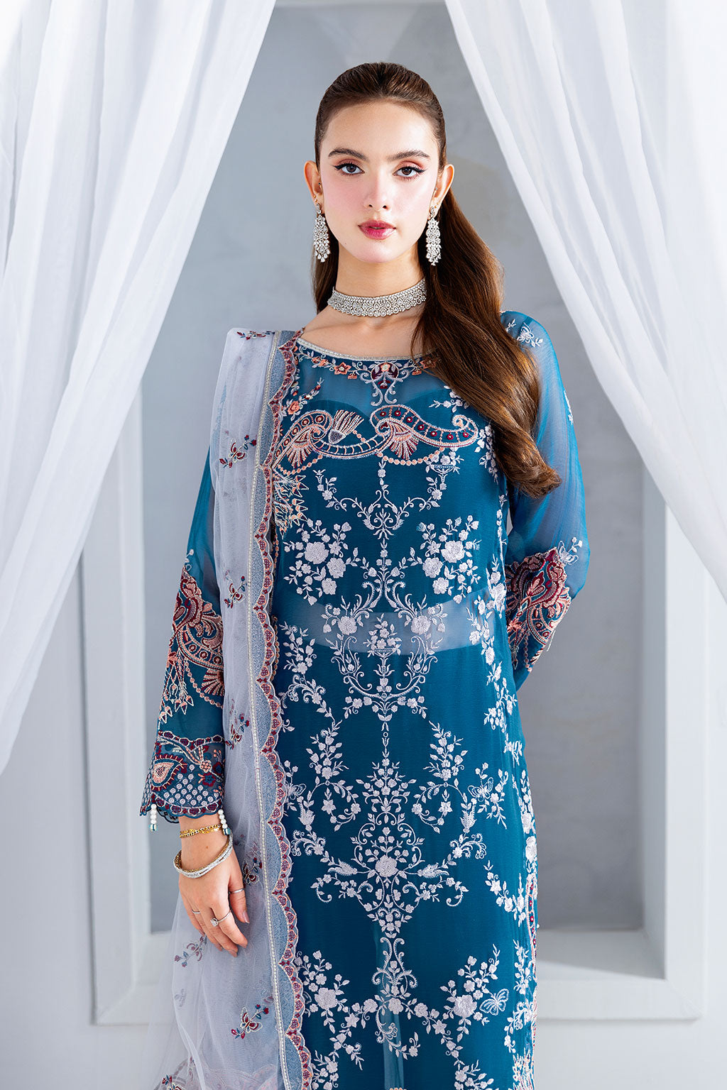 Ramsha | Arzoo Chiffon |U-202 -  Ramsha Ladies Clothes - Original Designer Dress - House of Maryam