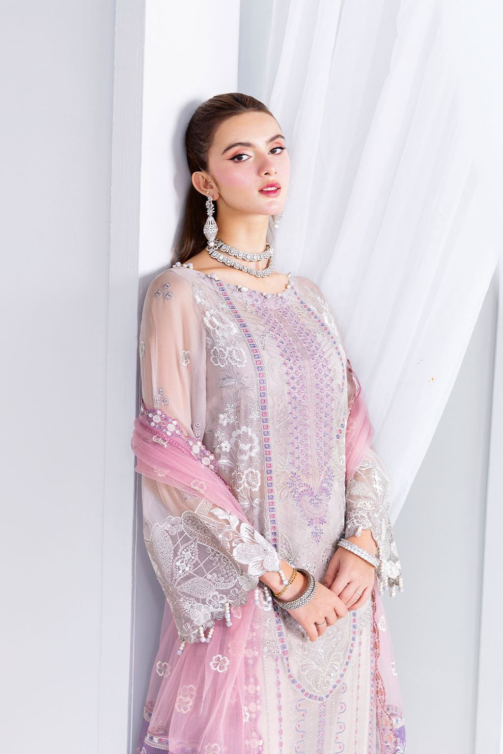 Ramsha | Arzoo Chiffon | U-209 -  Ramsha Ladies Clothes - Original Designer Dress - House of Maryam