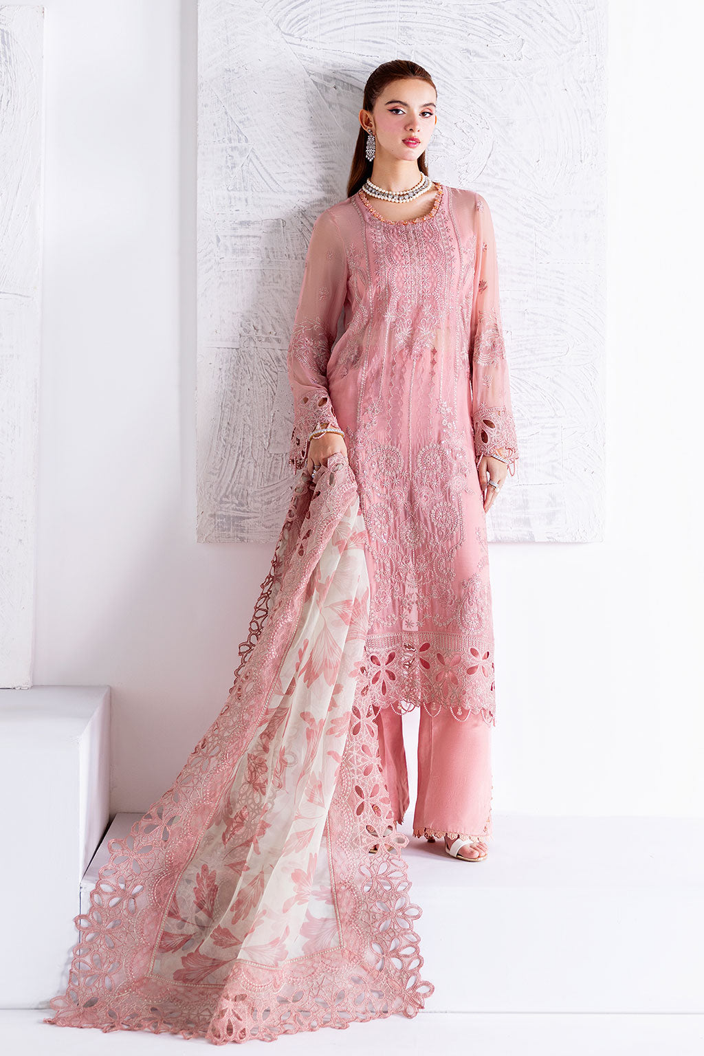 Ramsha | Arzoo Chiffon |U-203 -  Ramsha Ladies Clothes - Original Designer Dress - House of Maryam