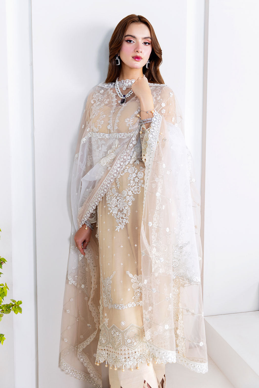 Ramsha | Arzoo Chiffon | U-201 -  Ramsha Ladies Clothes - Original Designer Dress - House of Maryam