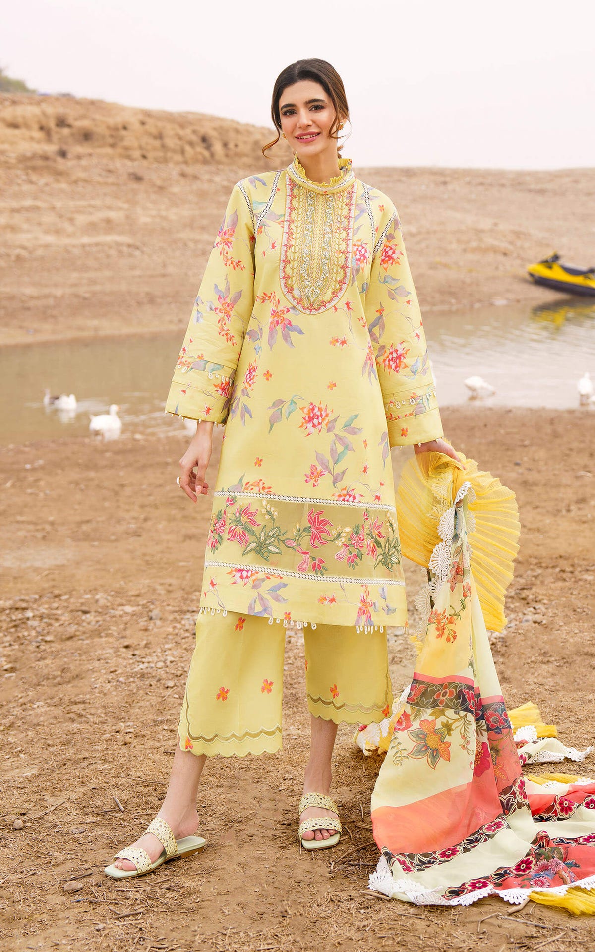 Asifa and Nabeel | Meraki Summer 24 | ORCHID-U141M007 -  Asifa and Nabeel Luxury - Original Designer Dress - House of Maryam
