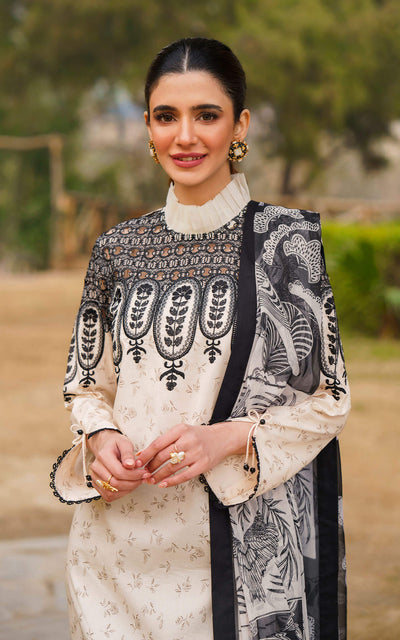 Asifa and Nabeel | Meraki Summer 24 | SNOWDROP-U141M002 -  Asifa and Nabeel Luxury - Original Designer Dress - House of Maryam