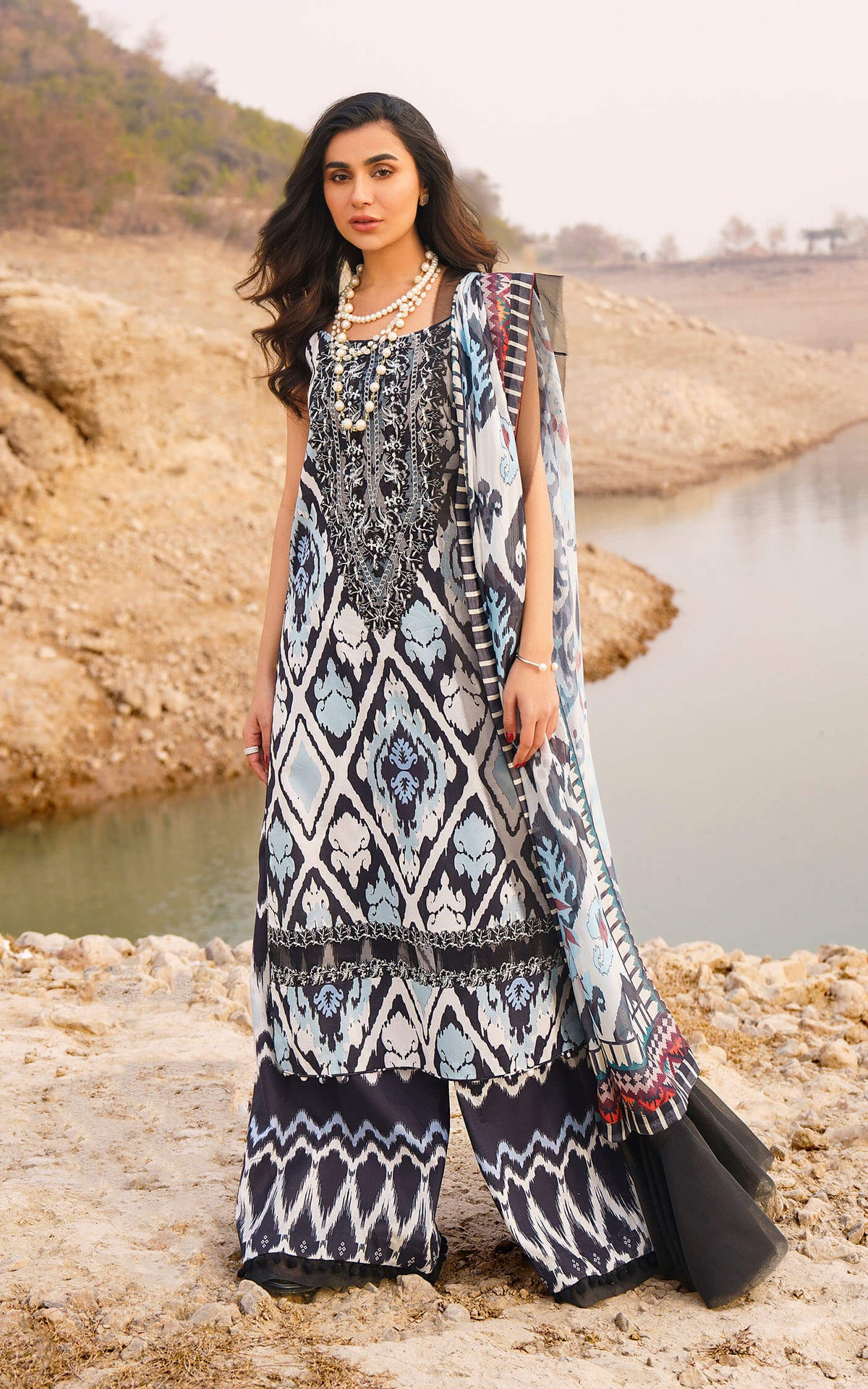 Asifa and Nabeel | Meraki Summer 24 | STARLETE -  Asifa and Nabeel Luxury - Original Designer Dress - House of Maryam