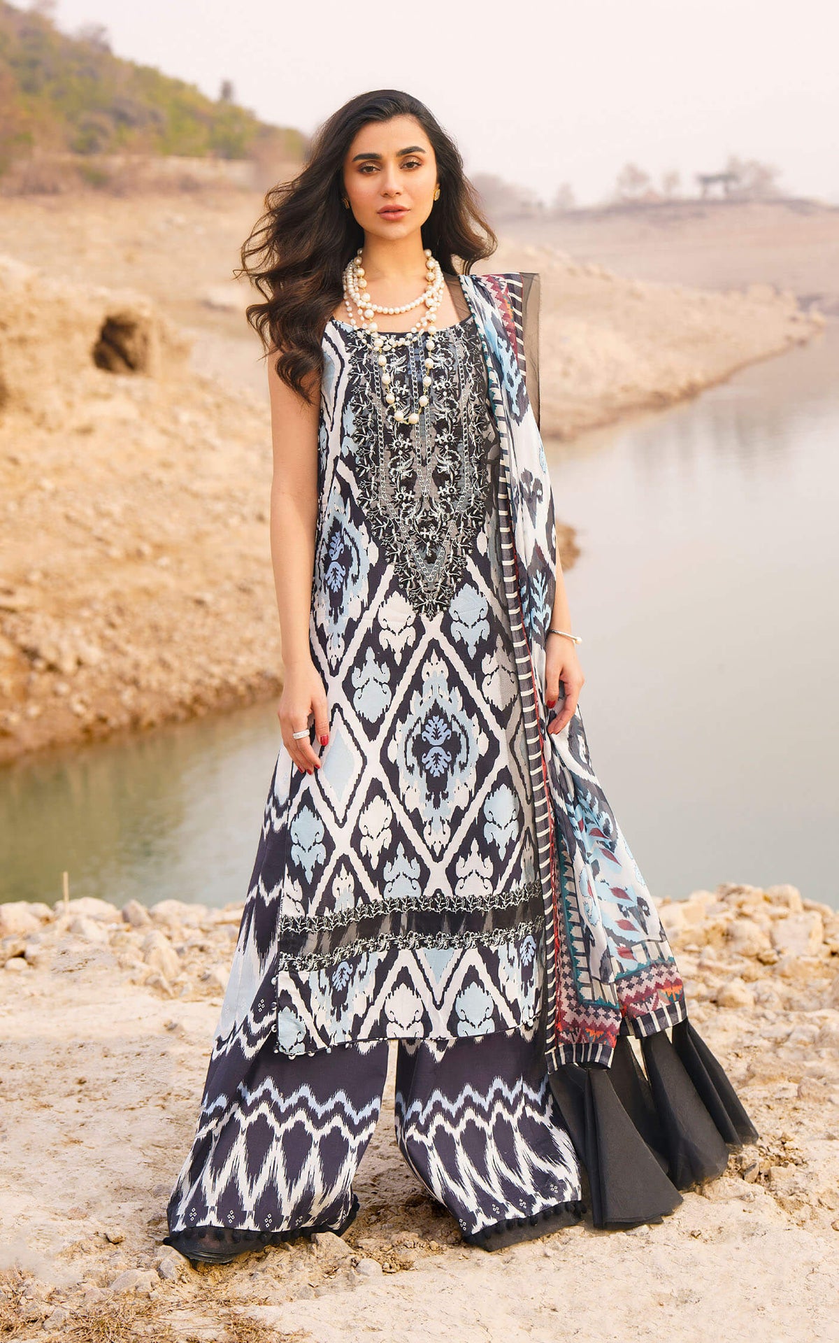 Asifa and Nabeel | Meraki Summer 24 | STARLETE -  Asifa and Nabeel Luxury - Original Designer Dress - House of Maryam