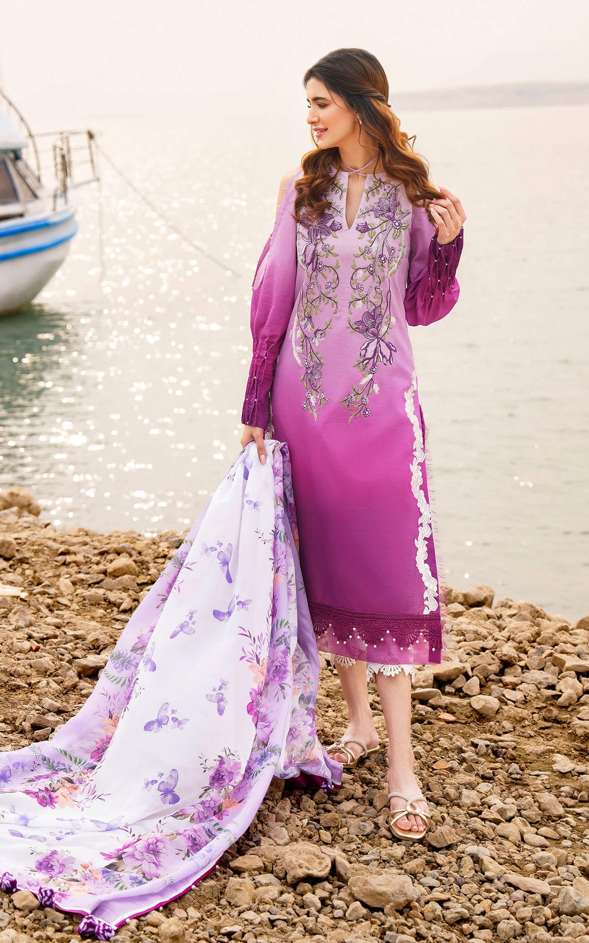 Asifa and Nabeel | Meraki Summer 24 | CALLA-U141M018 -  Asifa and Nabeel Luxury - Original Designer Dress - House of Maryam