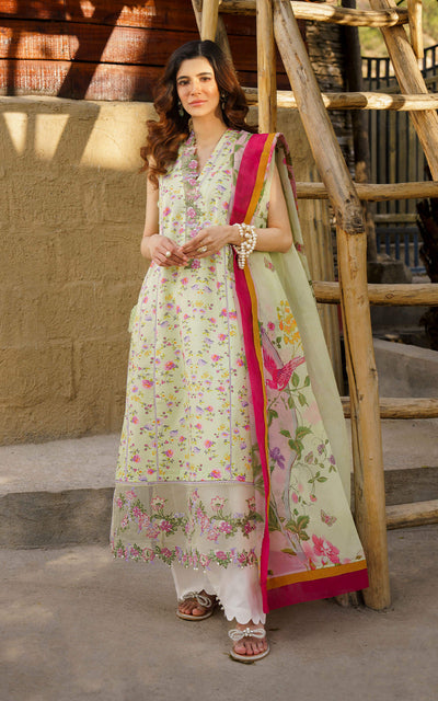 Asifa and Nabeel | Meraki Summer 24 | Chints -  Asifa and Nabeel Luxury - Original Designer Dress - House of Maryam