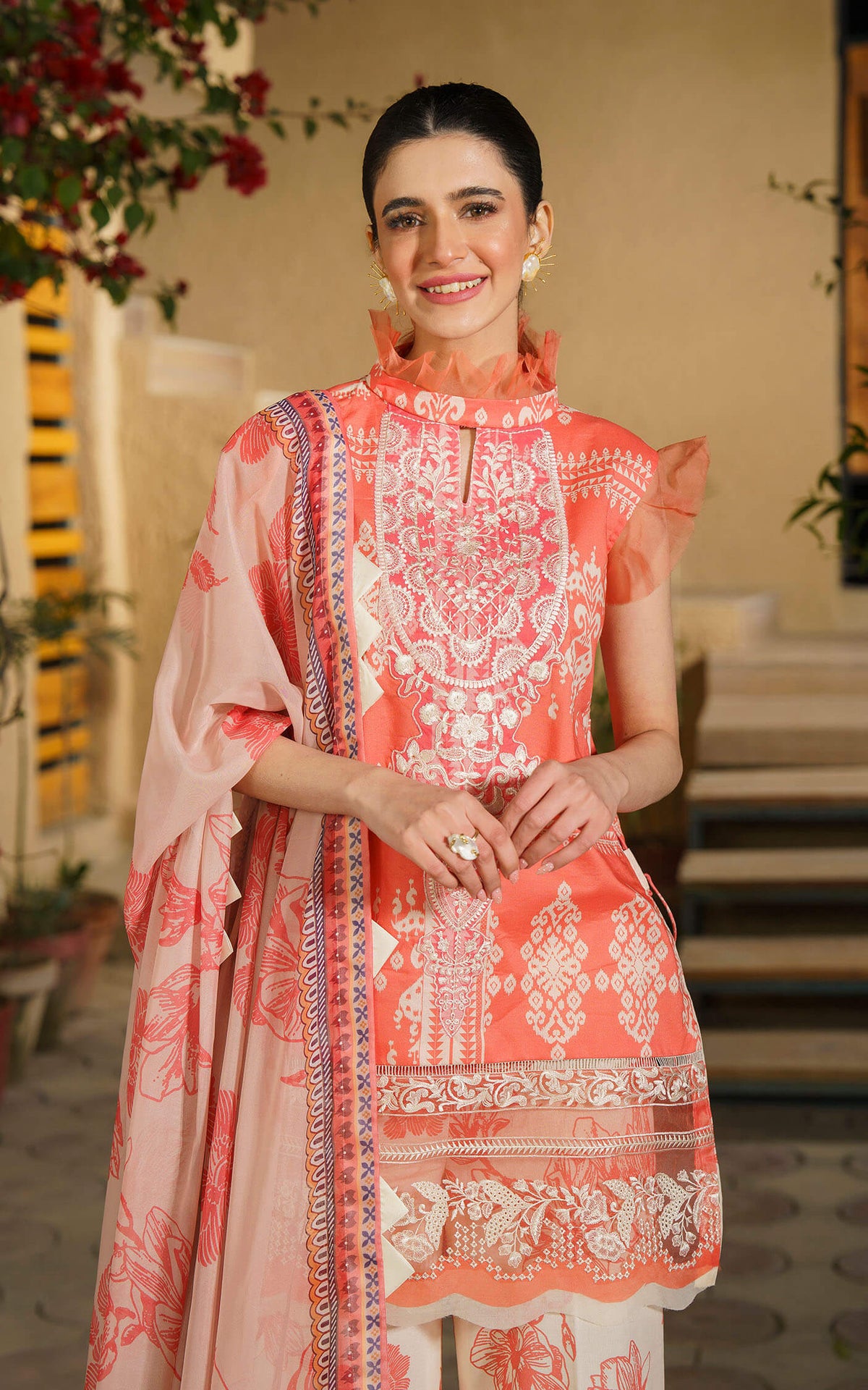 Asifa and Nabeel | Meraki Summer 24 | DAHLIA-U141M001 -  Asifa and Nabeel Luxury - Original Designer Dress - House of Maryam