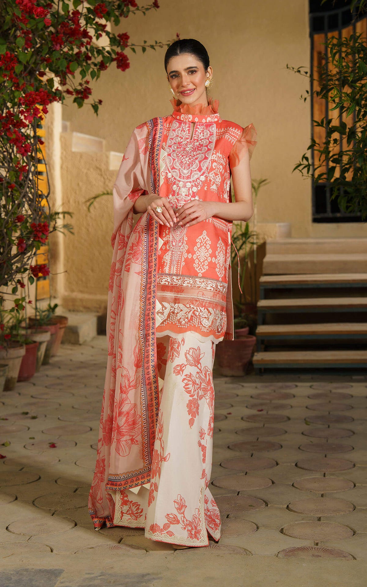 Asifa and Nabeel | Meraki Summer 24 | DAHLIA-U141M001 -  Asifa and Nabeel Luxury - Original Designer Dress - House of Maryam