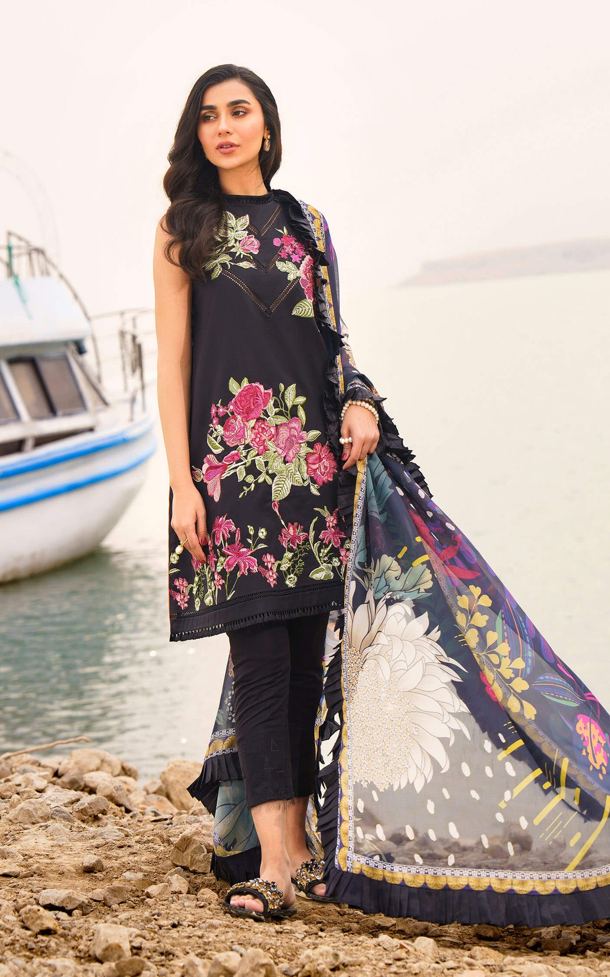 Asifa and Nabeel | Meraki Summer 24 | DAPHNE-U141M019 -  Asifa and Nabeel Luxury - Original Designer Dress - House of Maryam