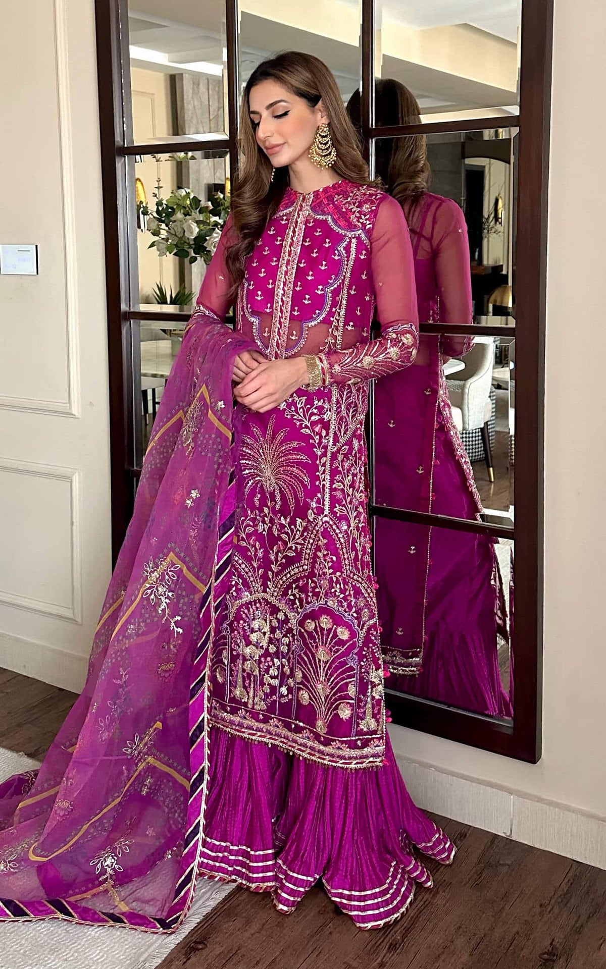 Asifa and Nabeel | Barasti Festive 23 | Raqs (ANB-02) -  Asifa and Nabeel Bridal - Original Designer Dress - House of Maryam