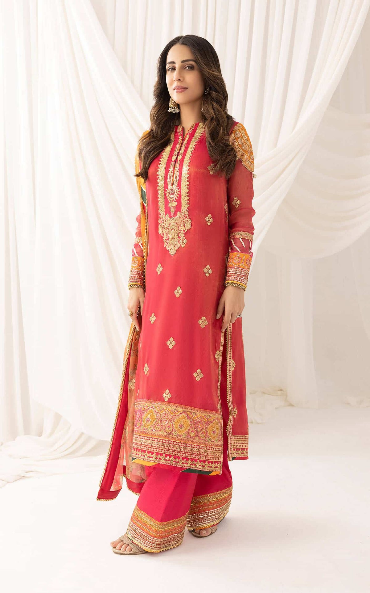 Asifa and Nabeel | Barasti Festive 23 | Sunehri (ANB-04) -  Asifa and Nabeel Bridal - Original Designer Dress - House of Maryam