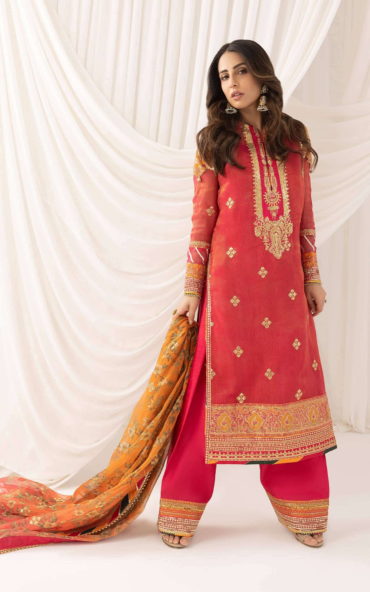 Asifa and Nabeel | Barasti Festive 23 | Sunehri (ANB-04) -  Asifa and Nabeel Bridal - Original Designer Dress - House of Maryam