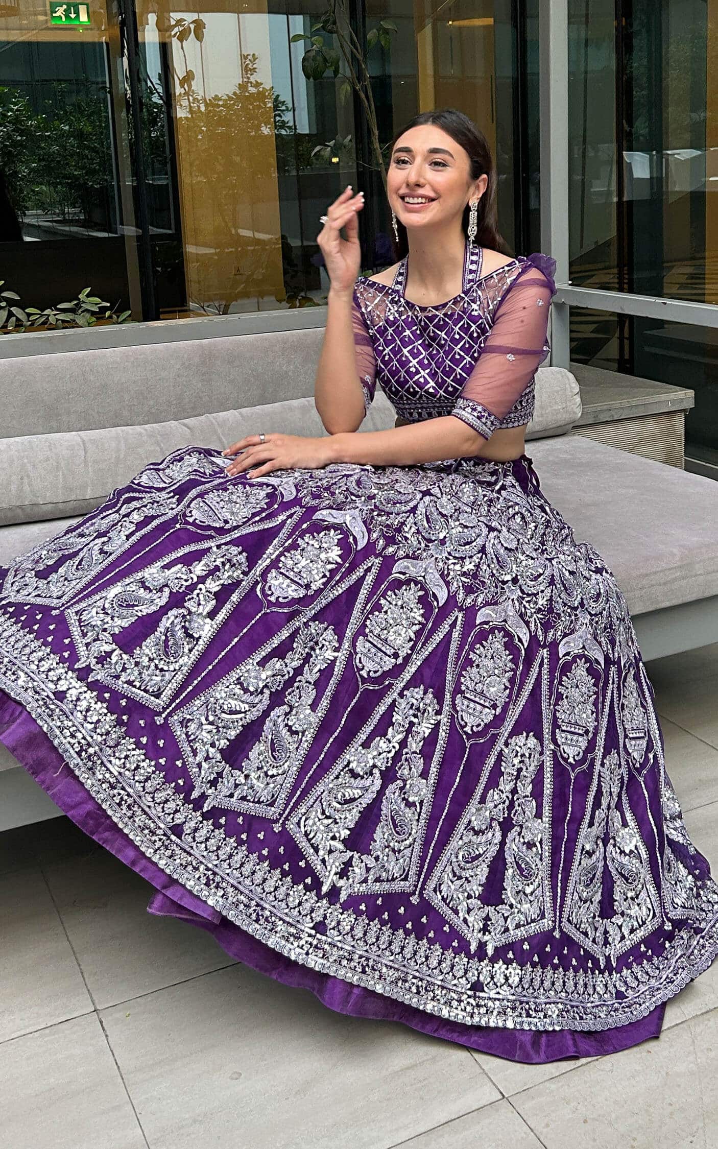 Asifa and Nabeel | Barasti Festive 23 | Bandhani (ANB-07) -  Asifa and Nabeel Bridal -  House of Maryam