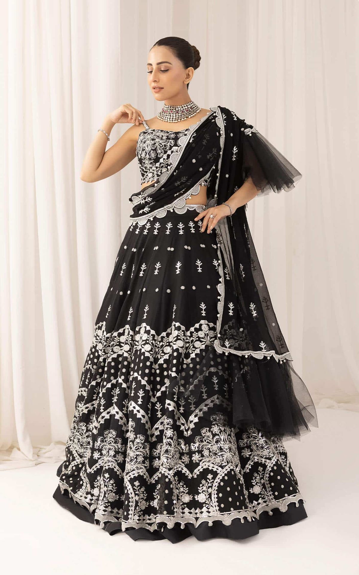 Asifa and Nabeel | Barasti Festive 23 | Basanti (ANB-08) -  Asifa and Nabeel Bridal - Original Designer Dress - House of Maryam