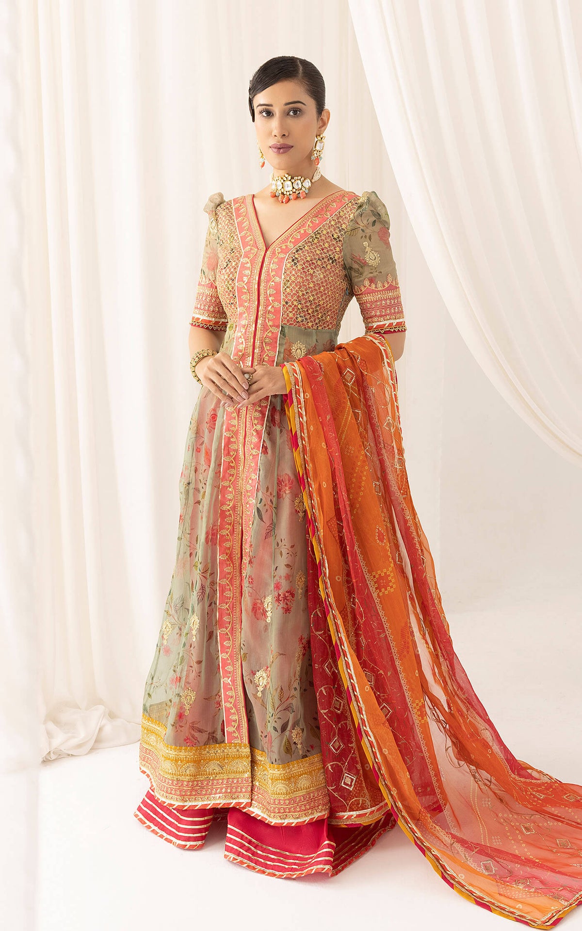 Asifa and Nabeel | Barasti Festive 23 | Rangoli (ANB-01) -  Asifa and Nabeel Bridal - Original Designer Dress - House of Maryam