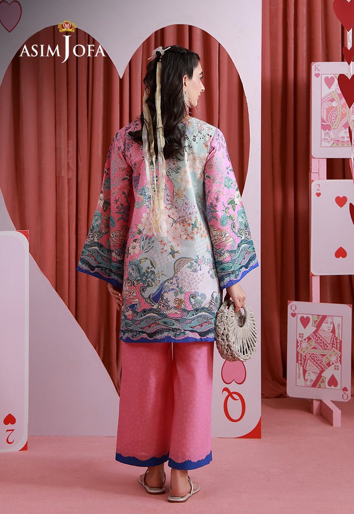Asim Jofa | Eid Pret | AJPB-268-Brand:Asim Jofa-Type:Ladies Clothes-Pink-Lawn-House of Maryam- Buy in UK, USA