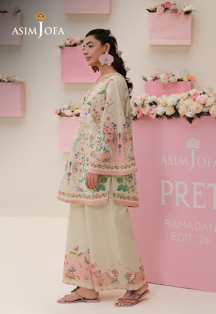 Asim Jofa | Eid Pret | AJPB-269-Brand:Asim Jofa-Type:Ladies Clothes-Ivory-Lawn-House of Maryam- Buy in UK, USA