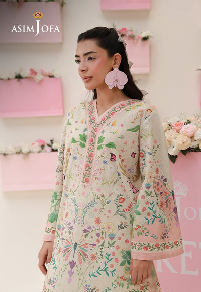 Asim Jofa | Eid Pret | AJPB-269-Brand:Asim Jofa-Type:Ladies Clothes-Ivory-Lawn-House of Maryam- Buy in UK, USA