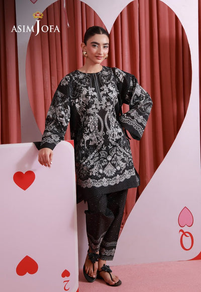 Asim Jofa | Eid Pret | AJPB-278-Brand:Asim Jofa-Type:Ladies Clothes-Black-Lawn-House of Maryam- Buy in UK, USA