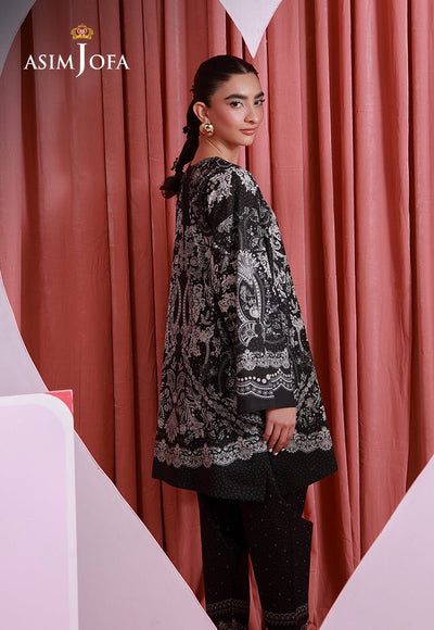 Asim Jofa | Eid Pret | AJPB-278-Brand:Asim Jofa-Type:Ladies Clothes-Black-Lawn-House of Maryam- Buy in UK, USA